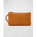 Oriuolo Vacchetta Leather Clutch Bag