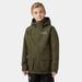 Juniors' Vika Insulated Rain Jacket Green