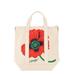 Poppy-printed Tote Bag