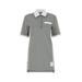 Logo Patch Short Sleeved Polo Dress