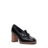 Block Heel Loafer Pump