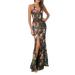 Iris Floral Embroidered Mermaid Gown