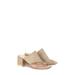 Moon Toe Loop Block Heel Sandal