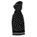 Polka Dot Chiffon Scarf Scarves, Foulards