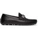 Black Logo Loafers