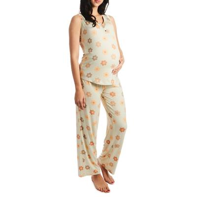 Joy Tank & Pants Maternity/nursing Pajamas