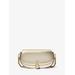 Mila Small Metallic Leather Shoulder Bag