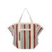 Darwen Striped Top Handle Bag