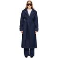 Indigo Affinity Trench Coat