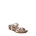 Idelya Crystal Buckle Slide Sandal