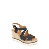 Elise Slingback Espadrille Platform Wedge Sandal