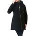 Mia High Collar Wool Blend Maternity Coat