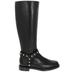 Tuart Weitzman Pearl Moto - Leather Boot With Pearls