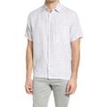 Albert Short Sleeve Linen Button-up Shirt