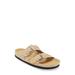 Lennyo Suede Slide Sandal