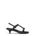 Logo Embossed Slingback Sandals