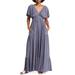 Flutter Sleeve Maxi Dress