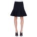 Tiered Flare Jersey Skirt