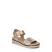 Gillian Metallic Platform Sandal