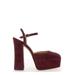 Skyhigh Strapped Platform Pumps