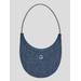 Ring Swipe Logo Plaque Shoulder Bag