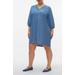 Bree Relaxed Chambray Tunic Dress