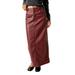 City Slicker Faux Leather Maxi Skirt