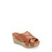 Yuki Platform Wedge Slide Sandal