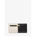 Reed Large Two-tone Pebbled Leather Wallet