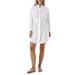 Emily Lace Inset Long Sleeve Cotton Shirtdress