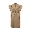 Sleeveless Trench Coat