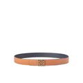 Anagram Belt In Soft Grained Calfskin And Smooth Calfskin