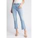 Le Crop Mini Bootcut Raw Step Hem Jeans