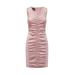 Ruched Detailed Sleeveless Dress