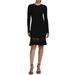 Teagan Long Sleeve Rib Sweater Dress