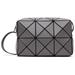 Gray Cuboid Crossbody Bag