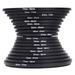 18 Piece Filter Ring Adapter Set All Metal Camera Lens Filter Adapter Ring Set Kit