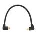 Mini DP to Mini DP Cable Displayport 1.4 Male To Male 8K 60HZ 4K 144HZ 90 Degree Right Angle Elbow Displayport Cable