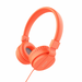 Headphones Wired Headphones 3.5mm Mobile Computer Headphones Hi-Fi Stereo Wired Headphones Wired/TF Suitable for Travel/Adult/Teen Orange