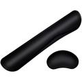 Mouse Wrist Rest Pad Wrist Rest Support Bar Memory Foam Set for Easy Typing Wrist Pain Relief Ergonomic Design Durable Lightweight Anti-Skid Wrist Cushion for Office/Gaming/PC