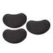 Computer Mouse 3 Pcs Wrist Pad for Office Rest Keyboard Rubber