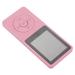 Music Player Players for Kids Mp3 Mini Voice Recorder Lossless Media Pink Student