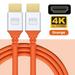 Chenyang 0.5M HDMI 4K to HDMI Ultra Soft High Flex HDTV Cable Hyper Super Flexible Cord High Speed Type-A Male to Male for Computer HDTV