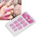 Feildoo Press on Nails Long 24Pcs Nails Press on Fake False Nails With Press Ons Designs Acrylic Press on Nails Gloss Artificial Nails Stick on Nails For Women Y07S5W9E NO.11 Sparkle Light Pink