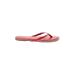 J.Crew Factory Store Flip Flops: Red Shoes - Women's Size 7