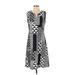 J. McLaughlin Casual Dress - A-Line: Silver Dresses - Women's Size Small