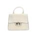 DKNY Satchel: Embossed Ivory Solid Bags