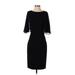 Michael Kors Collection Casual Dress: Black Dresses - Women's Size 2