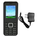 S502 2G Unlocked Multifunctional Elderly Cell Phone 2.4in Screen 3000mAh Dual SIM Phone 100?240V Black US Plug