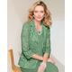 Blair Women's Lace Satin Trim Jacket - Green - 2X - Womens